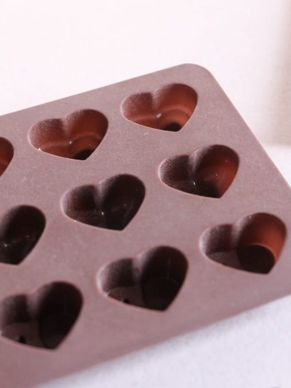 قالب سیلیکونی شکلات طرح قلب